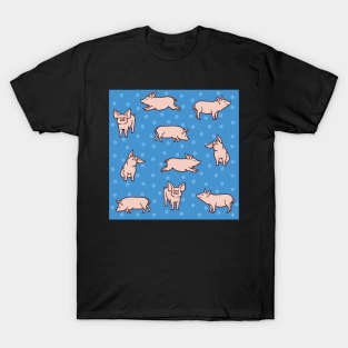 Blue Sky Pigs T-Shirt